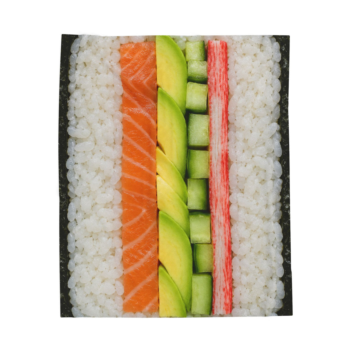 The Maki Roll Solo Velveteen Blanket