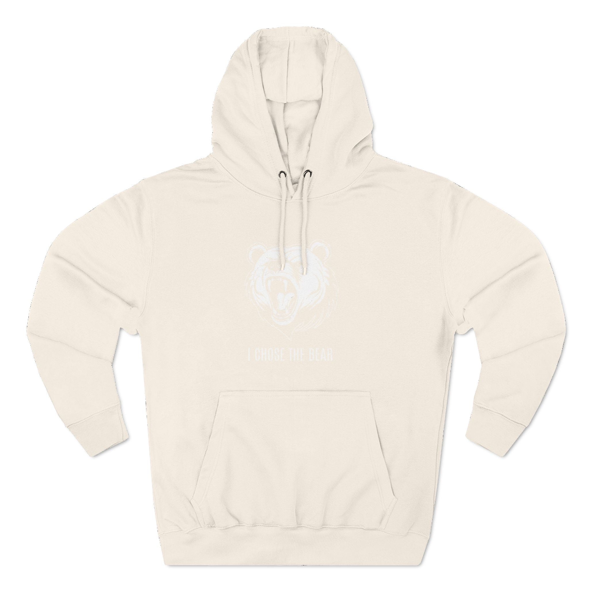 I Chose The Bear Hoodie - Roaring Streetwear Fleece Pullover