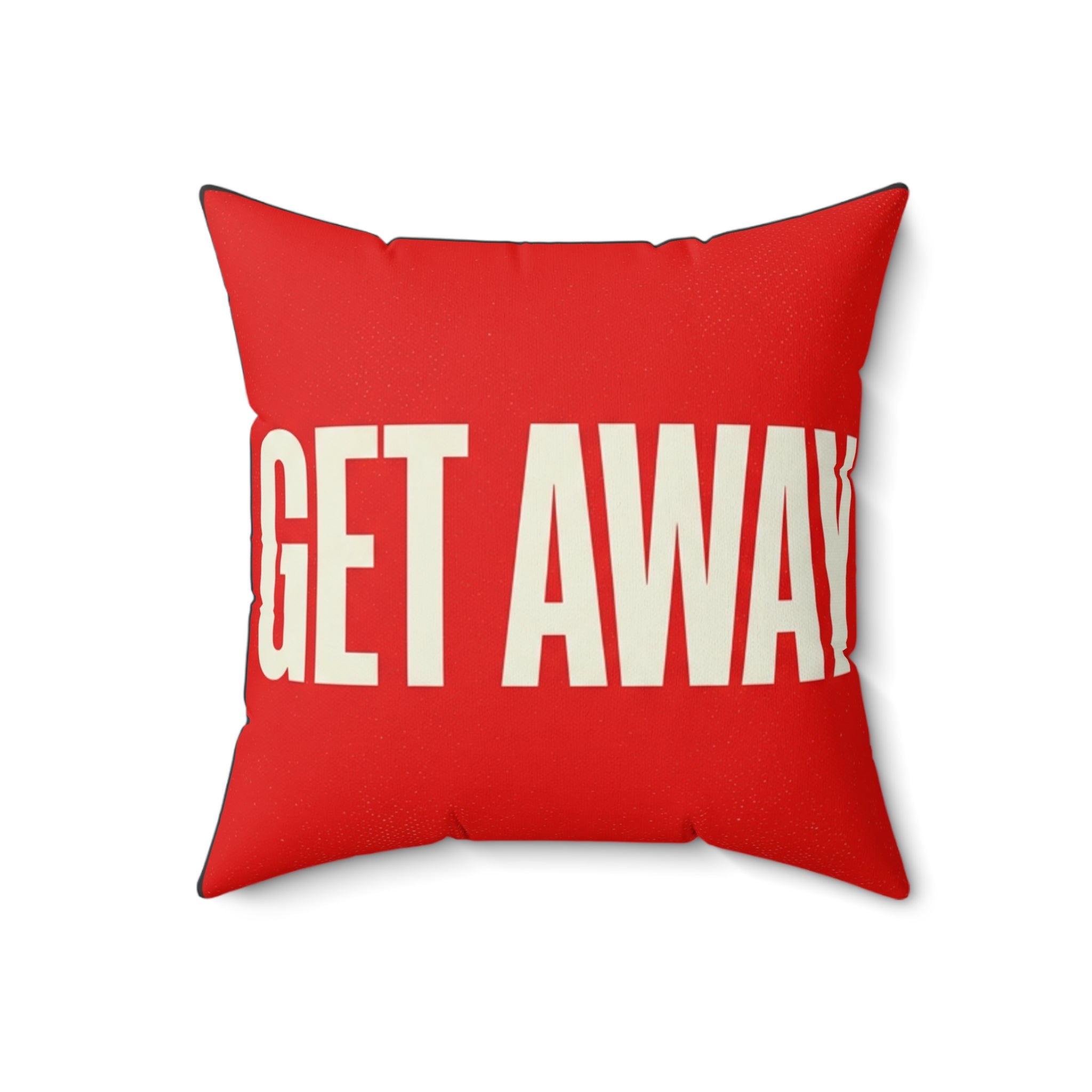 Get Away / Available Double-Sided Mood Pillow – The Ultimate Sanity Indicator