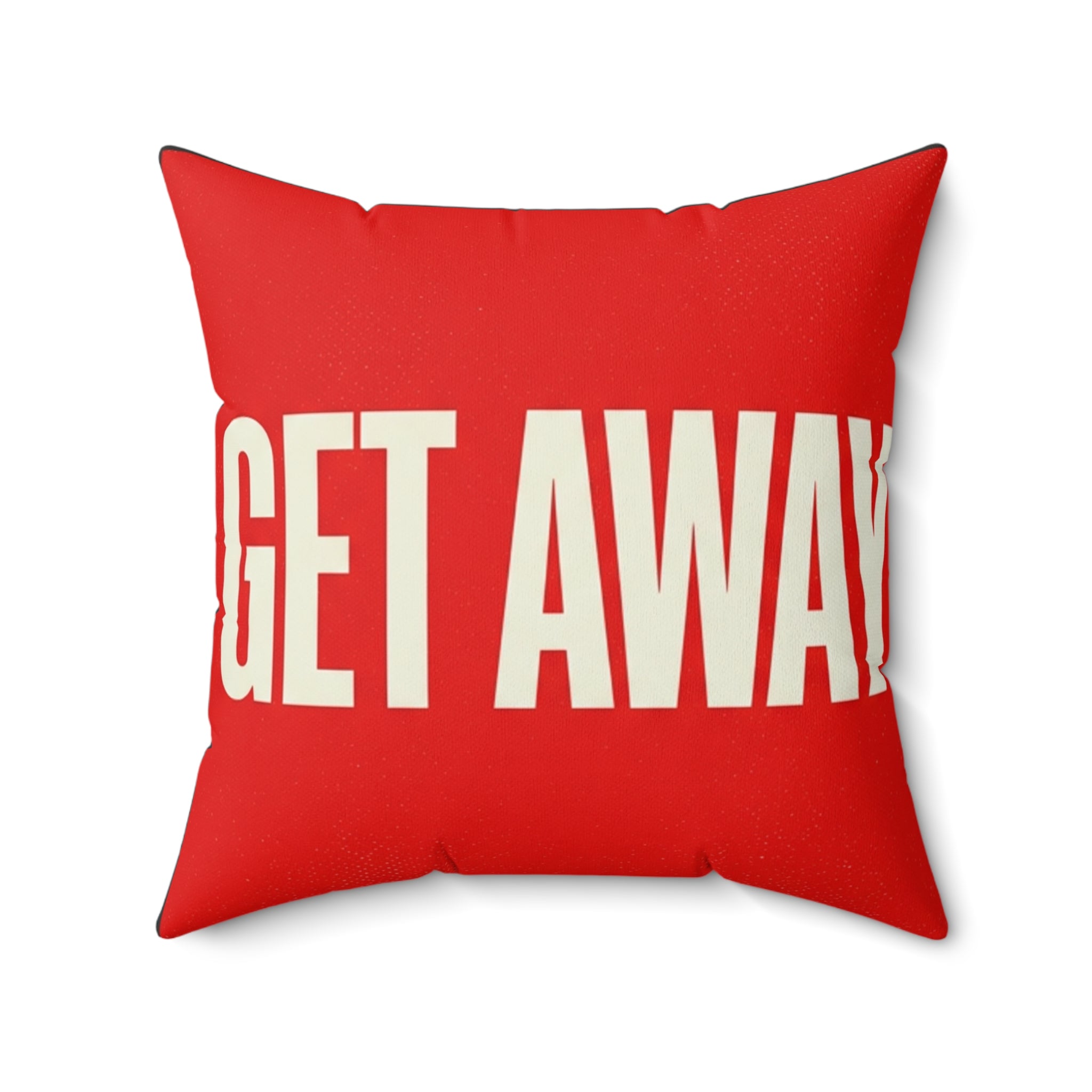 Get Away / Available Double-Sided Mood Pillow – The Ultimate Sanity Indicator