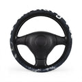 Patriotic Camo Steering Wheel Cover | Navy Veteran Style Military Interior Accessory
