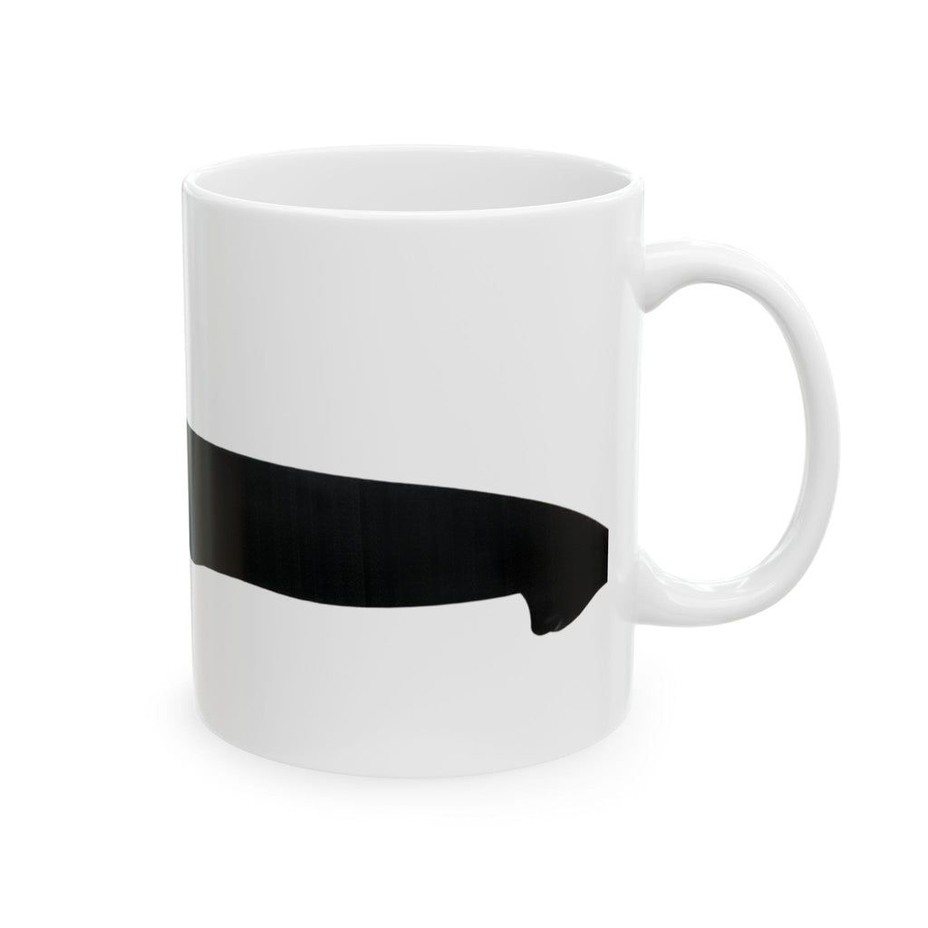Longcat Meme Coffee Mug - Seamless Wrap-Around Design (11oz, 15oz)