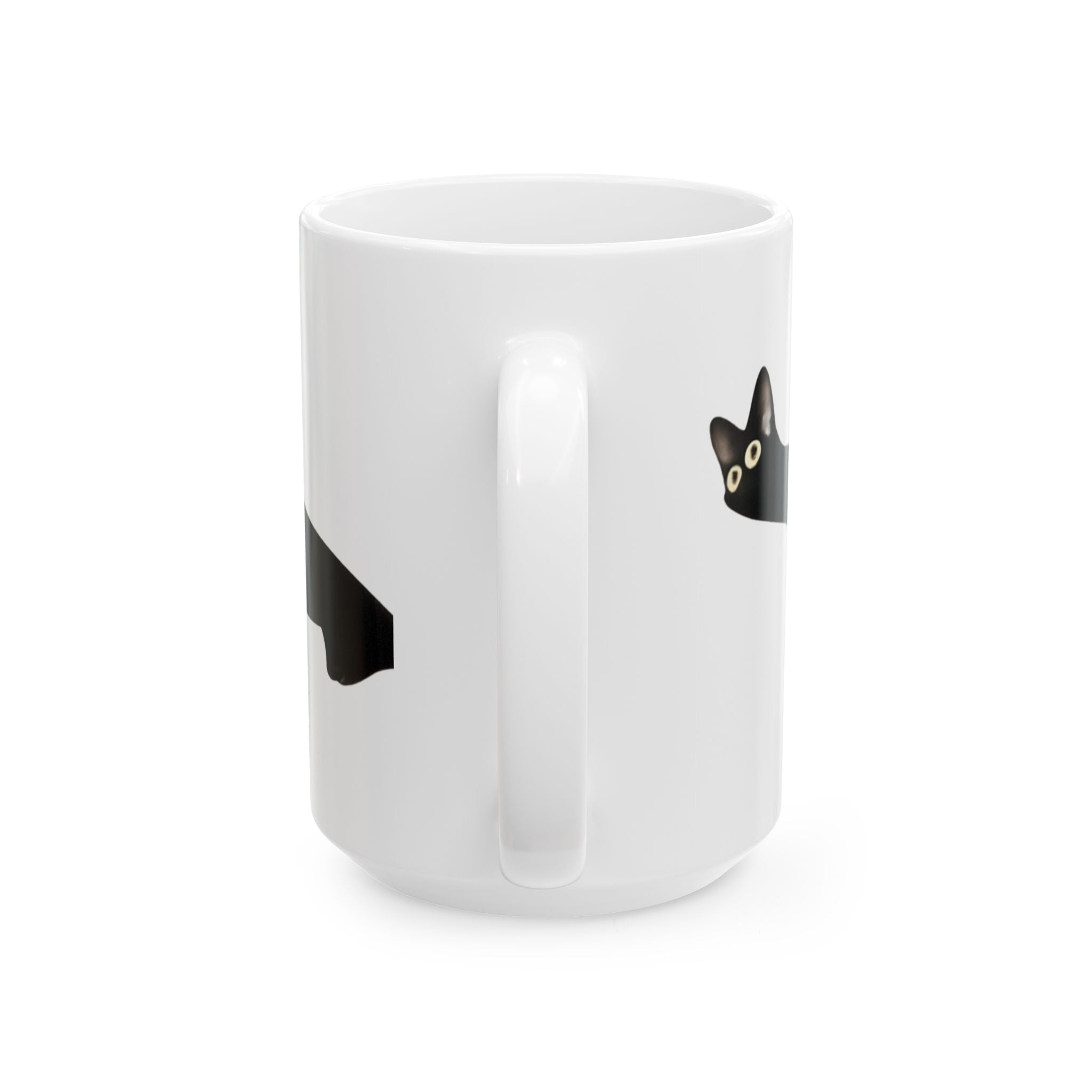 Longcat Meme Coffee Mug - Seamless Wrap-Around Design (11oz, 15oz)