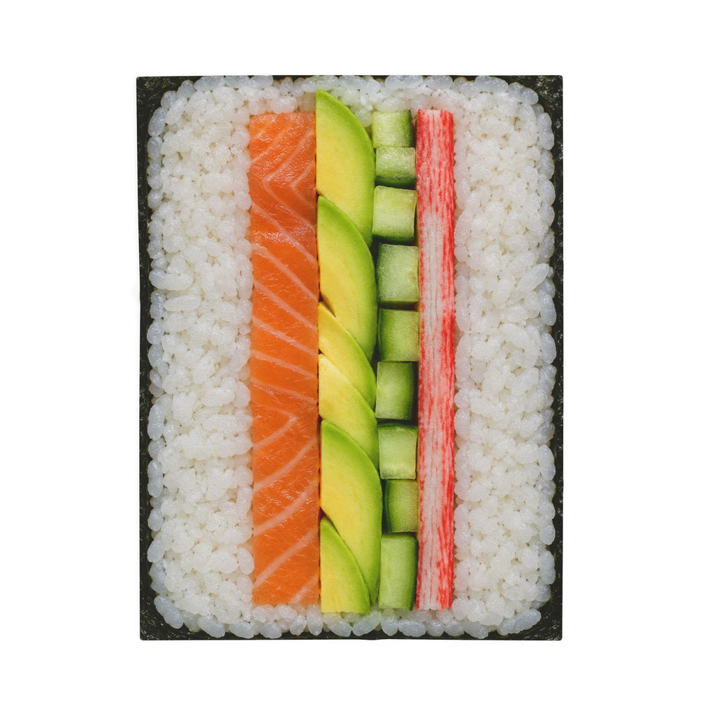 The Maki Roll Solo Velveteen Blanket