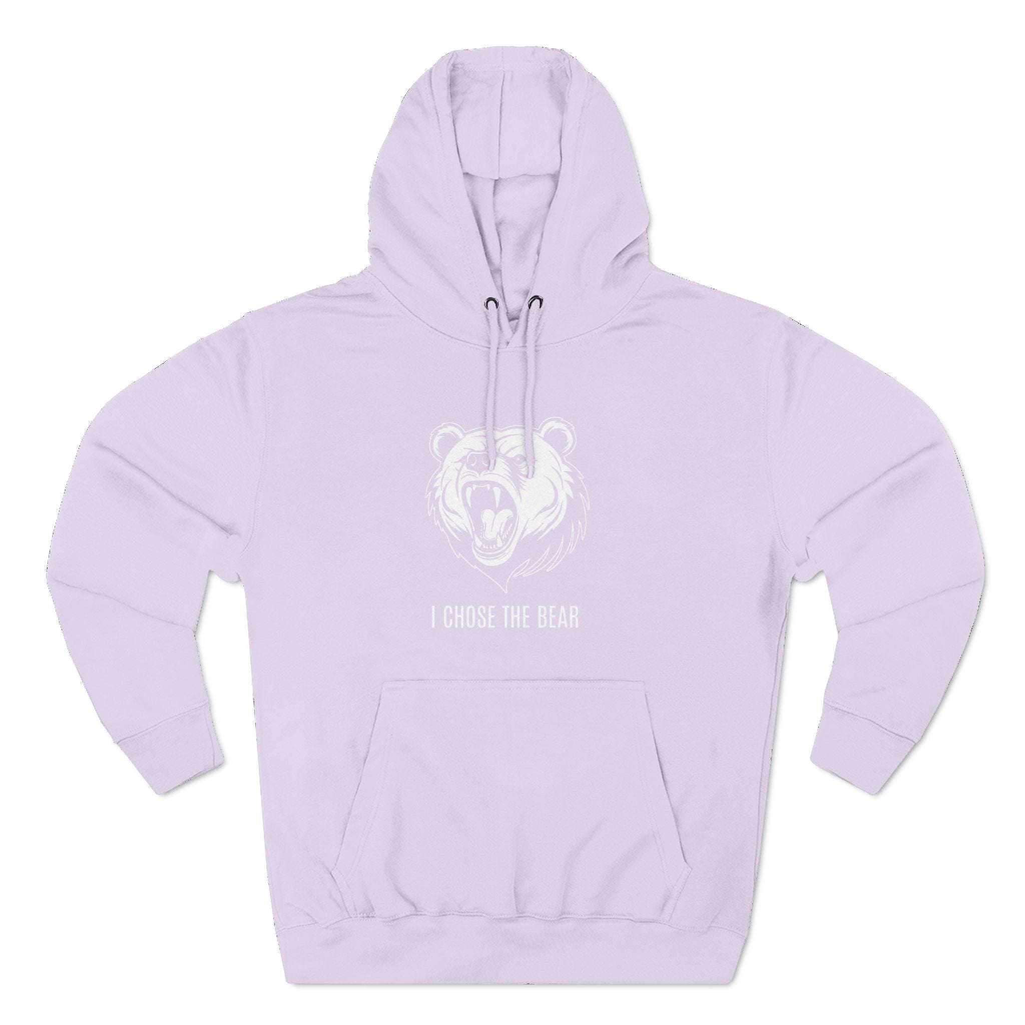 I Chose The Bear Hoodie - Roaring Streetwear Fleece Pullover