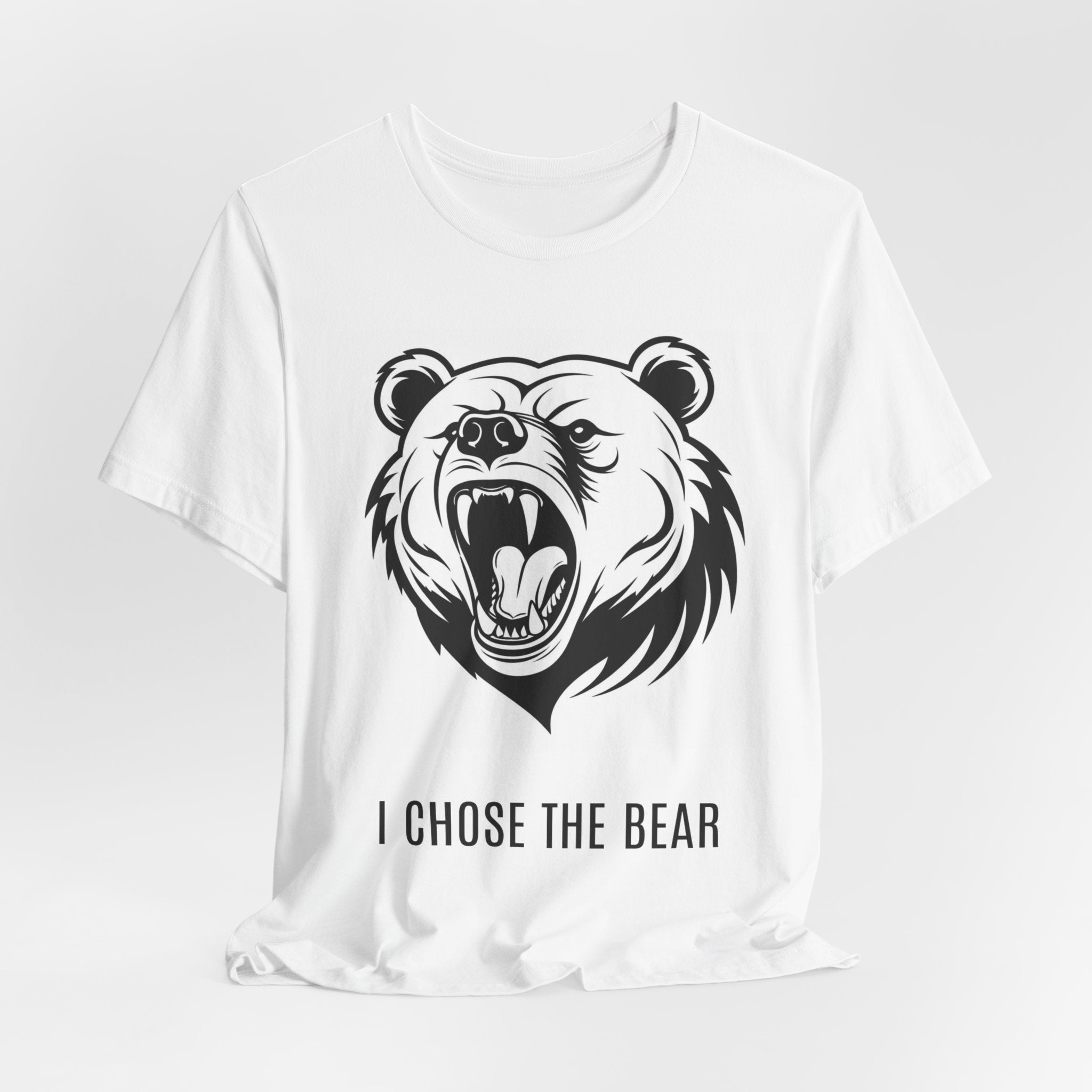 I Chose The Bear - Roaring Bear Graphic Tee