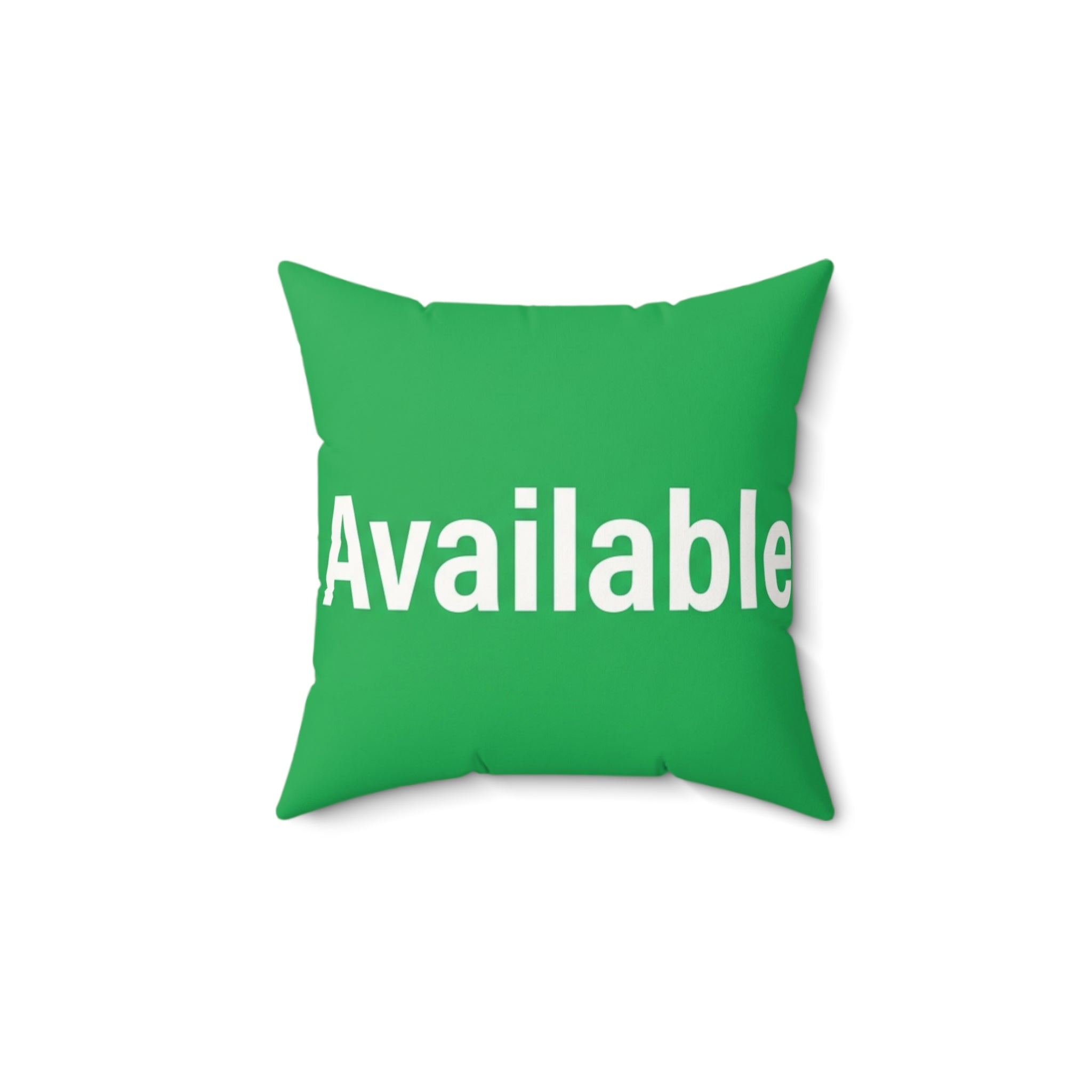 Get Away / Available Double-Sided Mood Pillow – The Ultimate Sanity Indicator