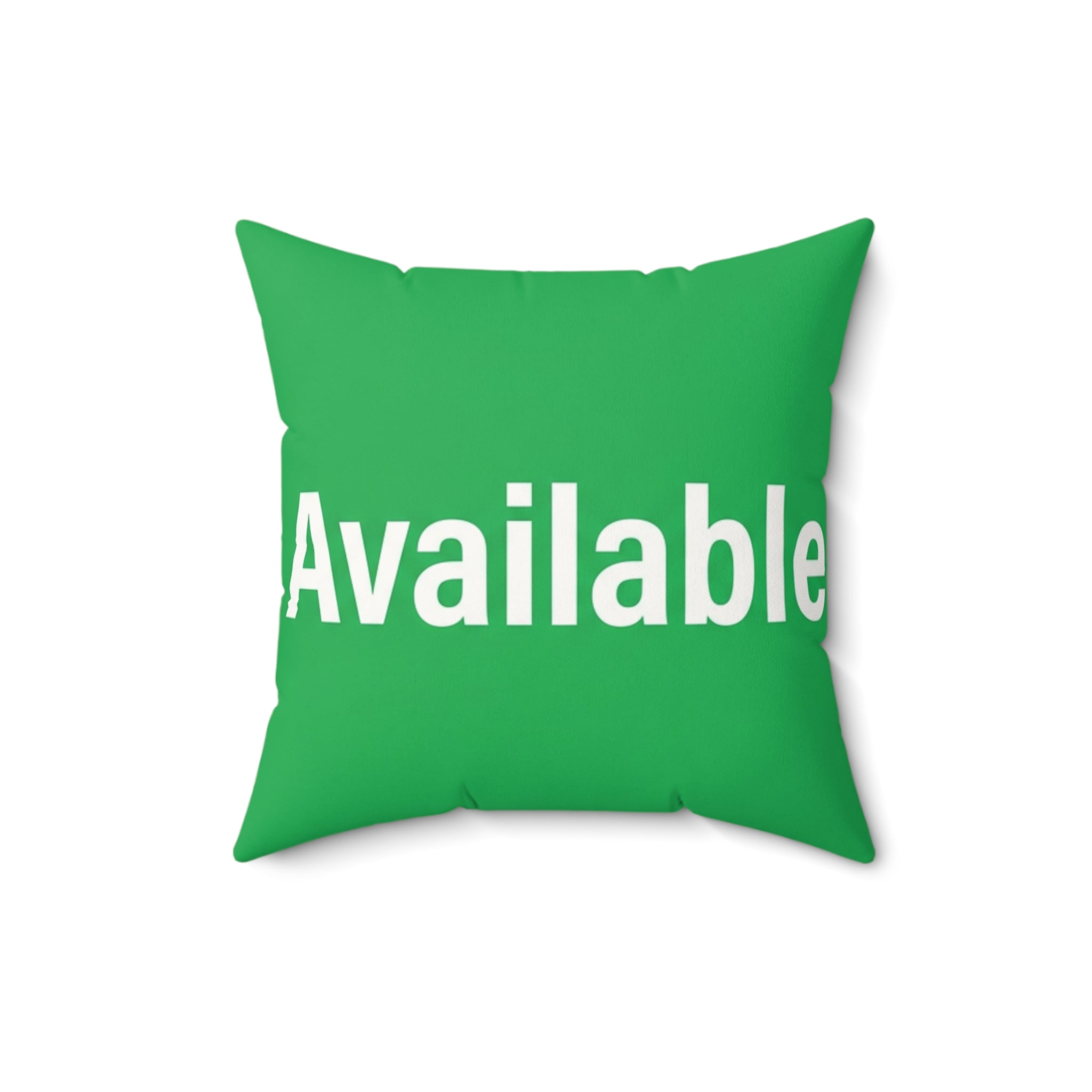 Get Away / Available Double-Sided Mood Pillow – The Ultimate Sanity Indicator