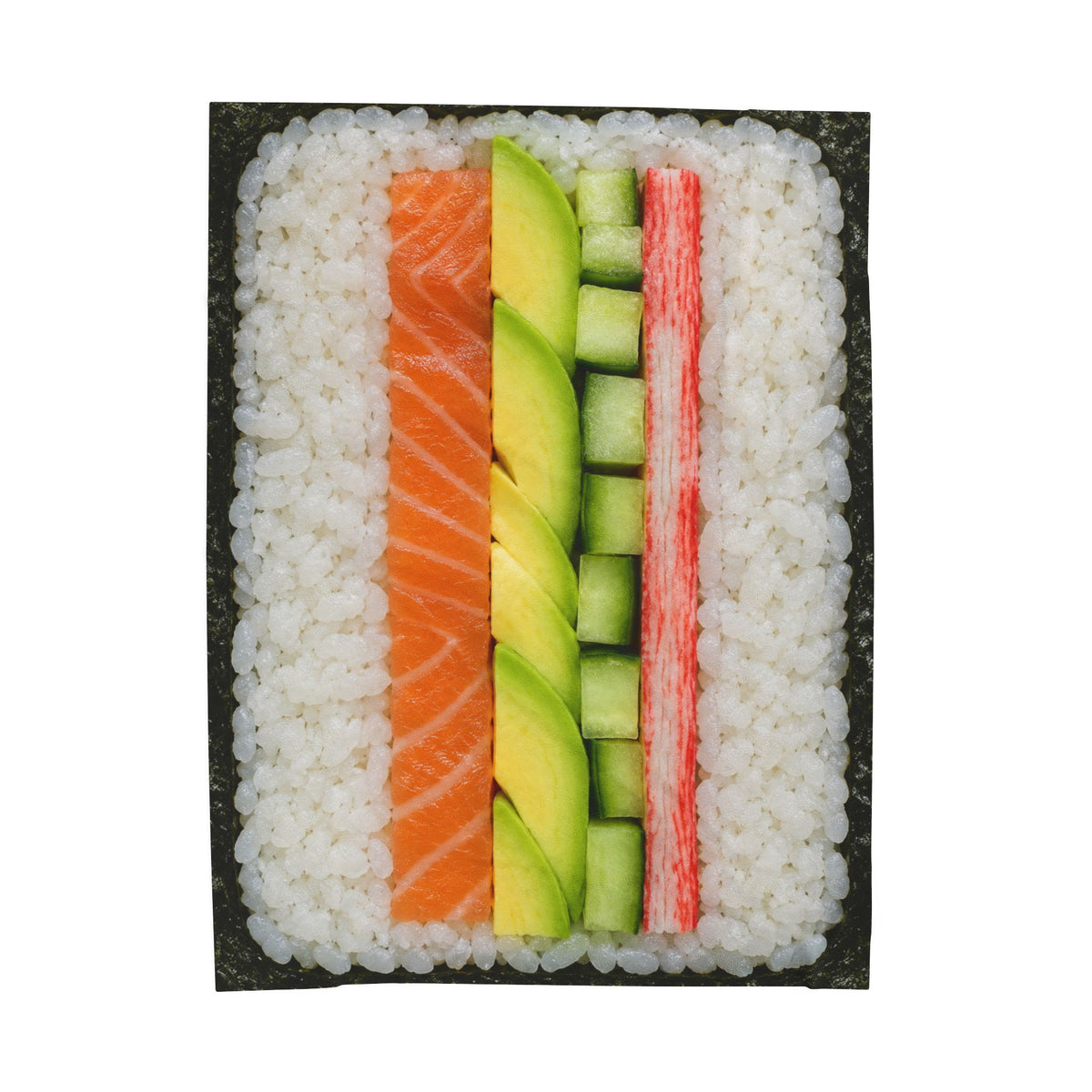The Maki Roll Solo Velveteen Blanket